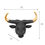 Bull Animal Head Showpiece - @home by Nilkamal, Black & Gold