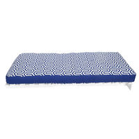 Futon Single Sofa Cum Bed - @home By Nilkamal, Blue