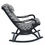 Osisi Rocking Chair - @home Nilkamal,  black