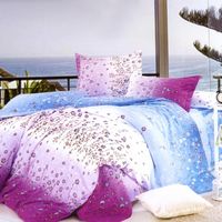 Double Bed sheet Camay Mulberry - @home Nilkamal,  purple