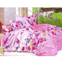 Double Bed sheet Camay Sunshine - @home Nilkamal,  pink