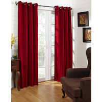 44'x84' Moushi Door Curtain - @home Nilkamal,  red