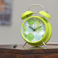 Green Table Clock - @home Nilkamal