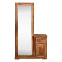 Cubus Dresser Full Mirror - @home Nilkamal,  walnut