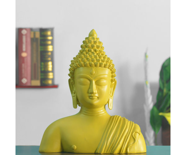 Olive Half Buddha Statue - @home Nilkamal