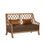 Miraya 2 Seater Sofa - @home by Nilkamal,  brown