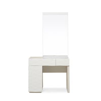 Knight Dressing Table with Mirror - @home Nilkamal, white