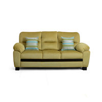 Sarah 3 Seater Sofa - @home Nilkamal,  beige