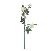 Rose Bush Flower Stick - @home by Nilkamal, White
