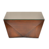 Nixon Antique Cherry Center Table - @home by Nilkamal