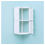 2 Doors Blooms Storage Cabinet - @home Nilkamal,  ivory