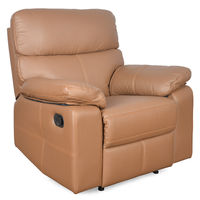 Focus 1 Seater Recliner Sofa - @home Nilkamal,  brown