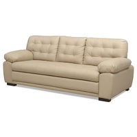 Celeb 3 Seater Sofa - @home Nilkamal,  beige