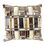 24 x24  Blocks Cushion Cover - @home Nilkamal,  brown
