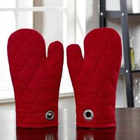7'x12' Outblush Oven Gloves -@home Nilkamal,  maroon