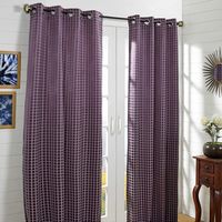 50'x108' Horizon xl Door Curtain - @home Nilkamal,  purple