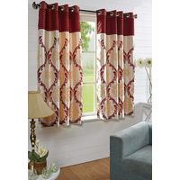44'x60' Regal Window Curtain - @home Nilkamal,  red