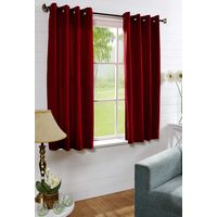 44'x60' Moushi Window Curtain - @home Nilkamal,  red