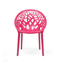 Nilkamal Crystal PP Chair - Pink