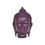 Purple Buddha Face Showpiece - @home Nilkamal