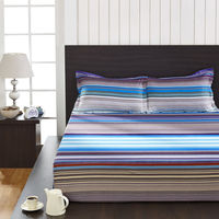 Seasons Geo Double Bed Sheet - @home By Nilkamal, Multi
