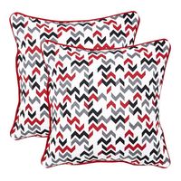 12'x12' Outblush Set of 2 Cushion Covers - @home Nilkamal, multi