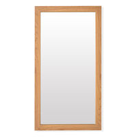 30 x 60 cm Reflect Mirror - @home By Nilkamal, Oak