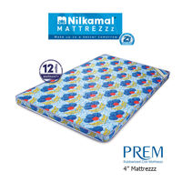 Nilkamal Prem 4" Standard Coir Mattress, 72x60x4,  blue