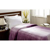 Flannel Single Blanket - @home Nilkamal,  purple