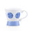 Barbara Tea Cup Set of 6 - @home by Nilkamal, Indigo