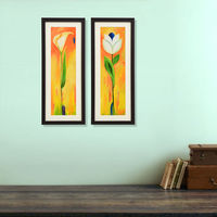 Floral Painting Set of 2 - @home Nilkamal