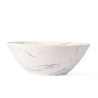 Marble Collection 11.5 cm Veg Bowl - @home by Nilkamal, White