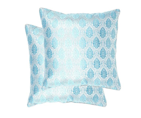 16 x16  Glory Set Of 2 Cushion Covers - @home Nilkamal,  blue