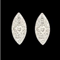 Diamond Earrings, 0.29cts, 18k 2.40gms, e/f-vvs