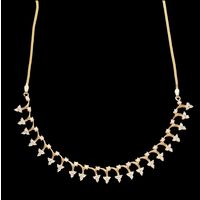 Diamond Necklace, 2.48cts, 18k 17.35gms, e/f-vvs1