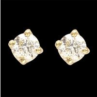 Diamond Earrings, 1.20cts, 18k 3.60gms, e/f-vvs