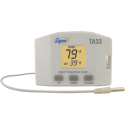 Digital Temperature Alarm With Display & Battery Backup (SUP34)