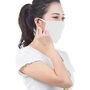 Maplin Washable & Reusable 3 Layer 6 Pcs Mask Set in White Colour