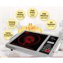 Surya Infrared Ray Induction Cooktop Model DZ18-PS in Crystalline Glass Plate Black