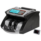 Maplin Model Spark Cash Counting Machine/Note Counting Machine with Fake Note Detector Compatible for All Type of Currency and Notes