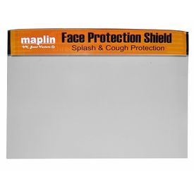 Maplin Face Shield Safety Mask Polypropylene(PP) Neutral Color (Pack of 5)