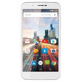 Archos 55 Helium 4G 5.5 Inch 1 GB RAM 16 GB ROM Quad Core 1.3 GHz 4G Jio Sim Smartphone in White Colour, white, generally delivered by 5 working days, 7 days return / replacement policy after delivery