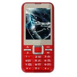 Forme M660 Red Colour Three Sim Mobile phone in Red Colours, red, 7 days return / replacement policy after delivery , generally delivered by 5 working days
