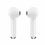 Surya iPhone X Two Pieces with Charging Station (950 mAh) Bluetooth Headphones, Earpiece Head Phone for iPhone and Android Phones, V4.2 in-Ear Stereo Earbud 2PC Headset, Bluetooth Sport Headsets with Charging Case in White Colour