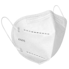 Maplin Health Pro KN 95 mask for men and women mask Pack of 10Pcs. in White Colour