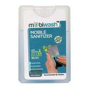 Mobiwash Mobile Sanitizer (20 ml) with 250 Shots (Pack of 2)