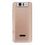 Microkey E9 4  Touch Screen 1.3 GHZ Quad Core 180degree rotating camera mart Phone-RoseGold Colour