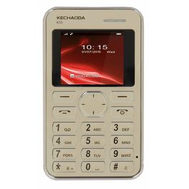 Kechaoda K55 Mini Mobile With Bluetooth Connectvity, gold, 7 days return / replacement policy after delivery , generally delivered by 5 working days