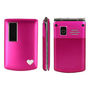 F-FOOK A7 Flip Phone (Pink Colour)