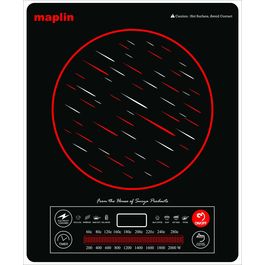 Maplin Infra-Red Ray Induction Cooker Model MP20-IN in Crystalline Glass Plate Size: 38 X 31 cm)